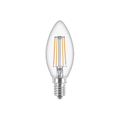 PHILIPS LED svíčka filament CorePro B35 4.3W/40W E14 2700K 470lm NonDim 15Y