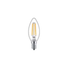 PHILIPS LED svíčka filament CorePro B35 6.5W/60W E14 2700K 806lm NonDim 15Y čirá