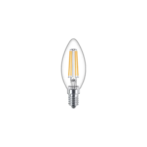 PHILIPS LED svíčka filament CorePro B35 6.5W/60W E14 4000K 806lm NonDim 15Y čirá