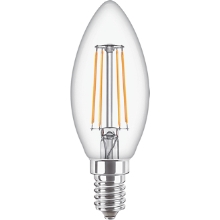 PHILIPS LED  svíčka filamentLED CorePro B35 4.3W/40W E14 2700K 470lm NonDim 15Y˙