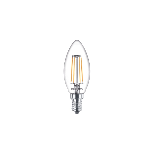 PHILIPS LED svíčka filamentLED CorePro B35 4.3W/40W E14 4000K 470lm NonDim 15Y