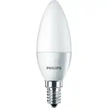 PHILIPS LED svíčkaLED CorePro B35 5.5W/40W E14 4000K 520lm NonDim 15Y opál