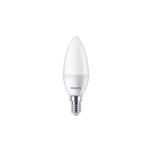 PHILIPS LED svíčkaLED CorePro B35 5W/40W E14 6500K 470lm NonDim 15Y opál
