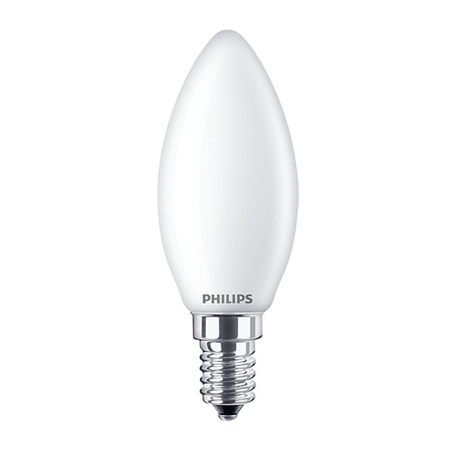 PHILIPS LED  svíčkaLED CorePro B35 6.5W/60W E14 2700K 806lm NonDim 15Y opál˙