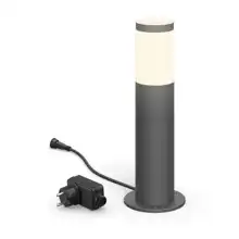PHILIPS LED svítidlo, sloupek LV.Pedestal 6W 600lm IP44 ; antracit +nap. 5m 24V