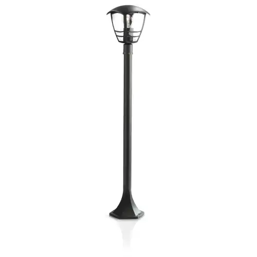PHILIPS LED svítidlo, sloupek myGarden Creek 1xE27 IP44 ;černá