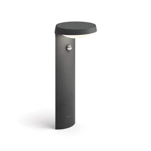 PHILIPS LED svítidlo, sloupek Tyla 9W 820lm/840 IP44 ; antracit senz.