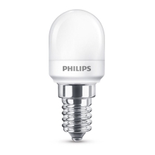 PHILIPS LED t-lamp T25 1.7W/15W E14 2700K 150lm NonDim 15Y opal BL