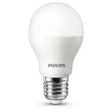 PHILIPS LED žárovka A60 5.5W/40W E27 2700K 470lm NonDim 15Y opál BL