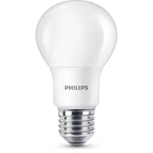 PHILIPS LED žárovka A60 5W/40W E27 6500K 470lm NonDim 15Y opál BL
