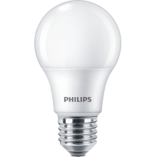 PHILIPS LED žárovka A60 7W/60W E27 6500K 806lm NonDim 15Y opál