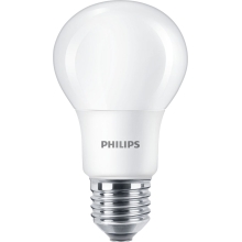 PHILIPS LED žárovka A60 8W/60W E27 2700K 806lm NonDim 15Y opál