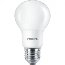 PHILIPS LED žárovka A60 8W/60W E27 2700K 806lm NonDim 15Y opál