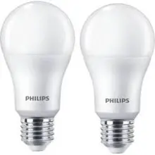 PHILIPS LED žárovka A67 13W/100W E27 4000K 1521lm NonDim 15Y 2-pack