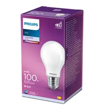 PHILIPS LED žárovka Classic A60 10.5W/100W E27 4000K 1521lm NonDim 15Y opál