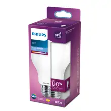 PHILIPS LED žárovka Classsic A67 13W/120W E27 6500K 2000lm NonDim 15Y opál BL