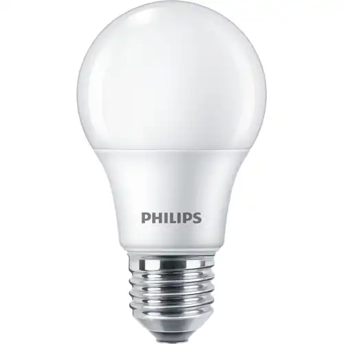 PHILIPS LED žárovka CorePro A60 7.5W/60W E27 6500K 806lm NonDim 15Y opál