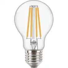 PHILIPS LED žárovka filament A60 10.5W/100W E27 2700K 1521lm NonDim 15Y čirá