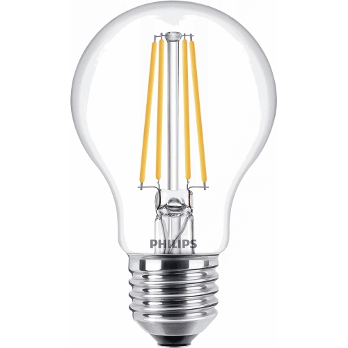 PHILIPS LED žárovka filament A60 7W/60W E27 4000K 850lm NonDim 15Y
