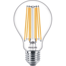 PHILIPS LED žárovka filament A67 17W/150W E27 2700K 2452lm NonDim 15Y čirá