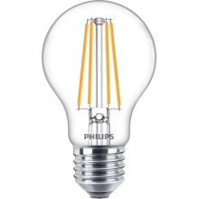 PHILIPS LED žárovka filament CorePro A60 8.5W/75W E27 4000K 1055lm NonDim 15Y