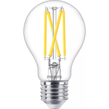 PHILIPS LED žárovka filament MASTER A60 5.9W/60W E27 927-922 806lm Dim 25Y čirá