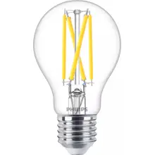 PHILIPS LED žárovka filament MASTER A60 5.9W/60W E27 927-922 806lm Dim 25Y čirá