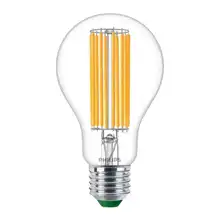 PHILIPS LED žárovka filament MASTER A70 5.2W/75W E27 3000K 1095lm NonDim 50Y