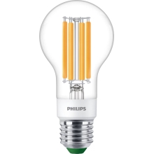 PHILIPS LED  žárovka filament MASTER.UE A60 4W/60W E27 2700K 840lm Dim 50Y˙