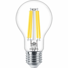 PHILIPS LED žárovka filament MASTER.V A60 11.2W/100W E27 4000K 1521lm Dim 15Y
