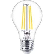 PHILIPS LED žárovka filament MASTER.V A60 5.9W/60W E27 4000K 806lm Dim 15Y