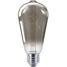 PHILIPS LED žárovka filament ST64 2.3W/15W E27 2700K 136lm NonDim 15Y ;kour.