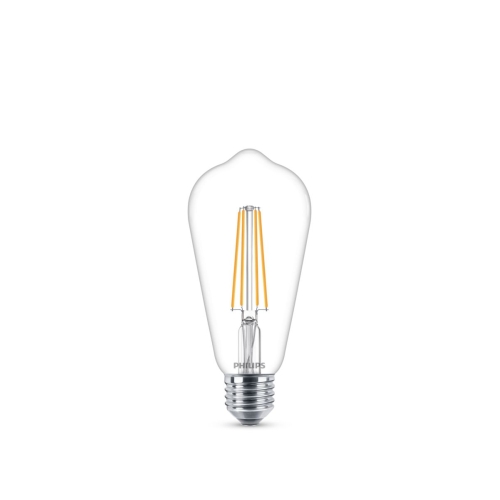 PHILIPS LED žárovka filament ST64 4.3W/40W E27 2700K 470lm NonDim 15Y