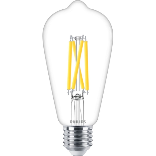 PHILIPS LED žárovka filament ST64 5.9W/60W E27 2700K 806lm Dim 15Y