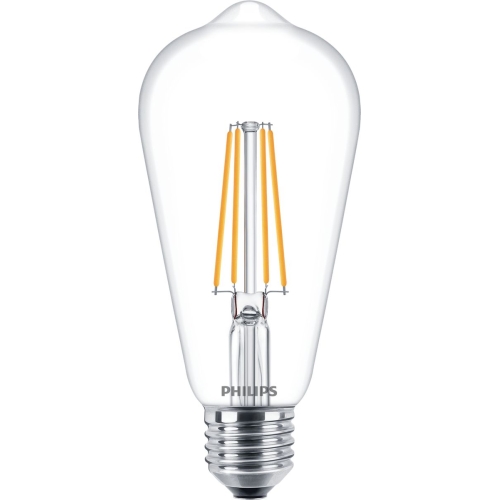 PHILIPS LED žárovka filament ST64 7W/60W E27 2700K 806lm NonDim 15Y