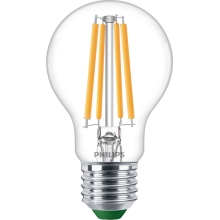 PHILIPS LED žárovka filament UE A60 4W/60W E27 2700K 840lm NonDim 50Y
