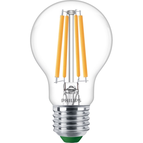 PHILIPS LED žárovka filament UE A60 4W/60W E27 2700K 840lm NonDim 50Y