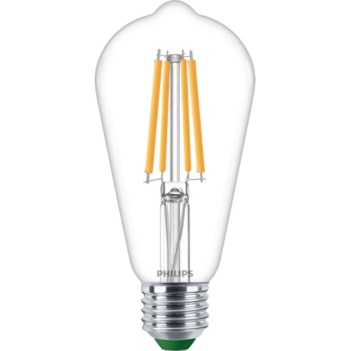 PHILIPS LED žárovka filament UE ST64 4W/60W E27 2700K 840lm NonDim 50Y