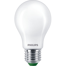PHILIPS LED žárovka UE A60 7.3W/100W E27 2700K 1535lm NonDim 50Y opál