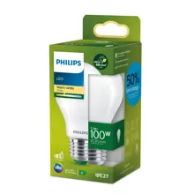 PHILIPS LED žárovka UE A60 7.3W/100W E27 2700K 1535lm NonDim 50Y opál