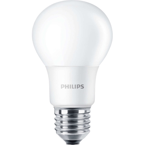 PHILIPS LED žárovkaLED CorePro A60 5W/40W E27 3000K 470lm NonDim 15Y opál