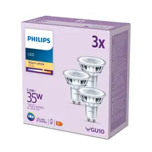 PHILIPS LEDClassic 35W GU10 WW 36D ND 2CT/6 EC