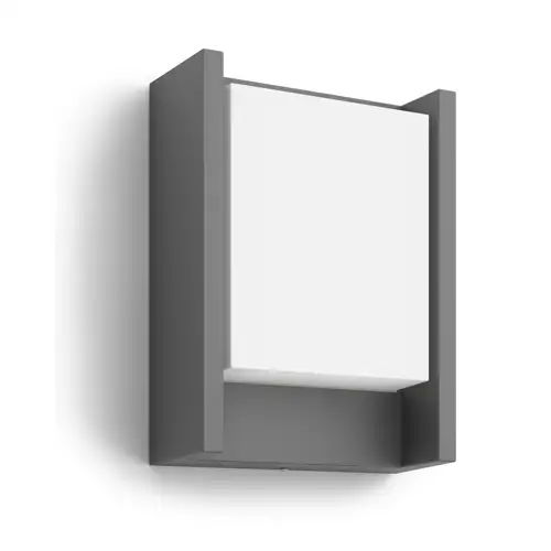 PHILIPS nástěnné svítidlo LED Arbour UE 3.8W 800lm/827 IP44 ; antracit