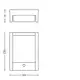 PHILIPS nástěnné svítidlo LED Arbour UE 3.8W 800lm/827 IP44 ; antracit senzor