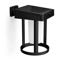 PHILIPS nástěnné svítidlo LED Camill.RD 1.4W 250lm IP44 solár.;černá;PIR sens