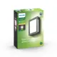 PHILIPS nástěnné svítidlo LED Karp 6W 600lm/827 IP44 ; antracit