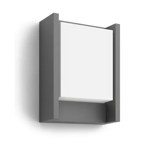 PHILIPS nástěnné svítidlo LED myGarden Arbour 1x6W 600lm IP44 ;antracit