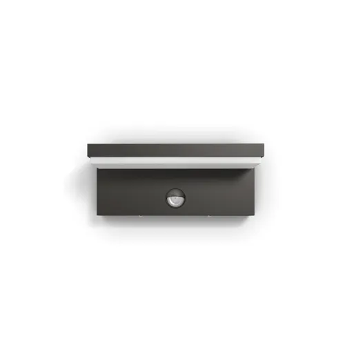 PHILIPS nástěnné svítidlo LED myGarden Bustan 2x4.5W 1000lm IP44 ;IR antracit