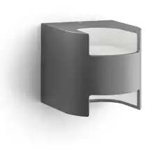 PHILIPS nástěnné svítidlo LED myGarden Grass 2x4.5W 800lm/827 IP44 ;antracit