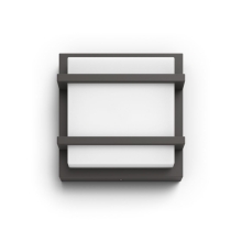 PHILIPS nástěnné svítidlo LED myGarden Petronia 12W 1200lm/827 IP44 ;antracit